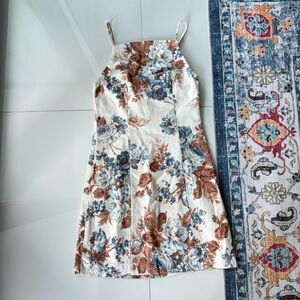 A&F Linen-Cotton Blend Dress